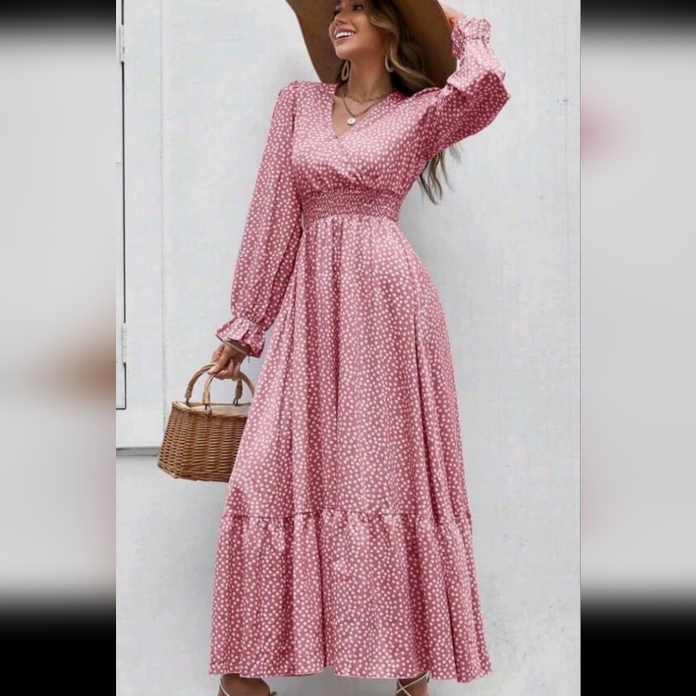 Vcay ditsy floral print dress